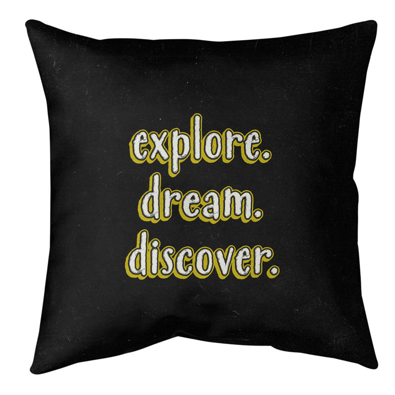 Coussin de sol, 40 po x 40 po, Jaune