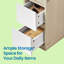 Particle Board Bedside Table-9850390