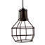 Wiens 3 - Light Rustic Red Cluster Pendant