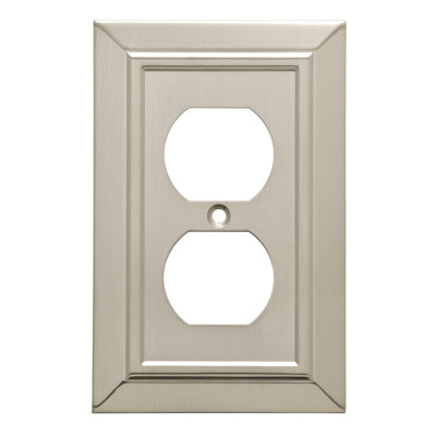 Classic Architecture 1-Gang Duplex Outlet Wall Plate