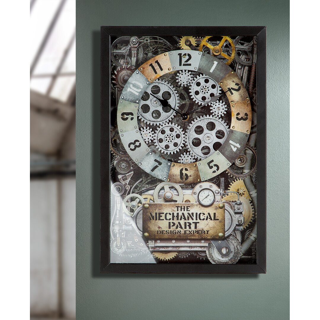 Analoge Wanduhr Lehmann