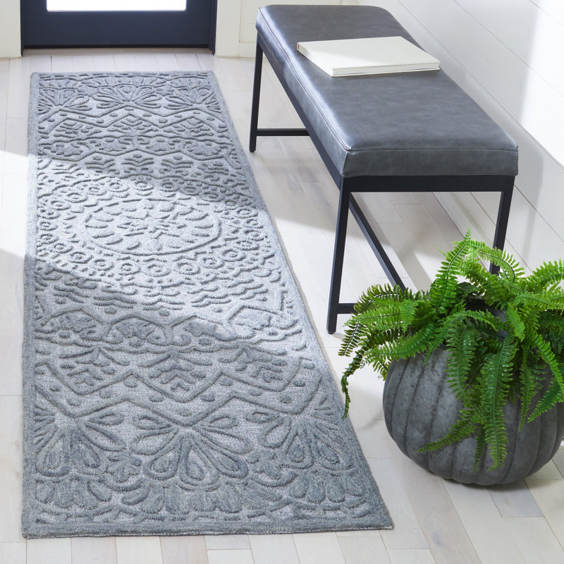 Shenandoah Hand Tufted Performance Geometric Rug, Runner 2'3" x 9'