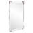 Armistead Elsie Beveled Silver & Acrylic Accent Mirror
