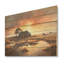 Sunrise Countryside Farm Unveilé - Art mural en bois de ferme sur bois de pin naturel-101402382