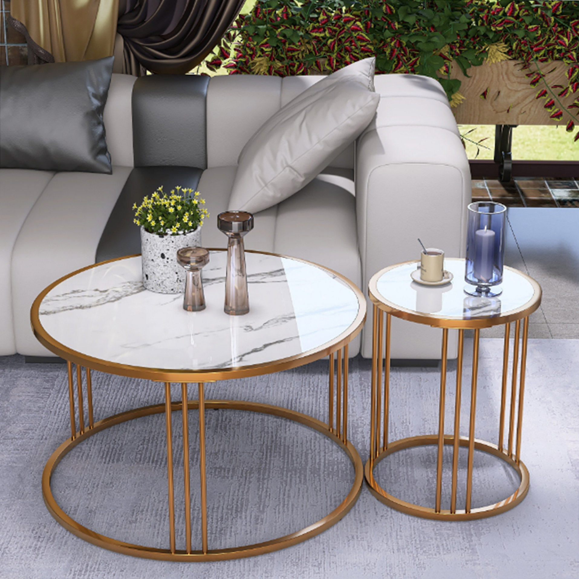 Wayfair nesting outlet coffee tables