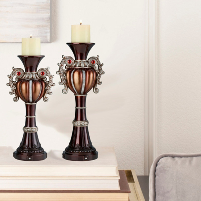Urn-Shaped Candleholder