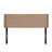 Guarani Adjustable Height Upholstered Wingback Headboard, Modern Channel Design-785322519-785316103