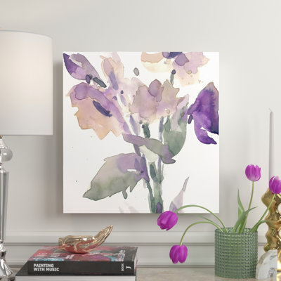«Garden Blooms II», peinture sur toile