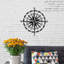 Abstract Wall Decor on Metal