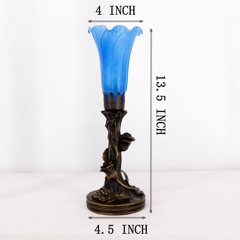 Lampe de table Lily, Bleu pastel