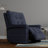 Velour Power Lift Chair In Lugano Indigo