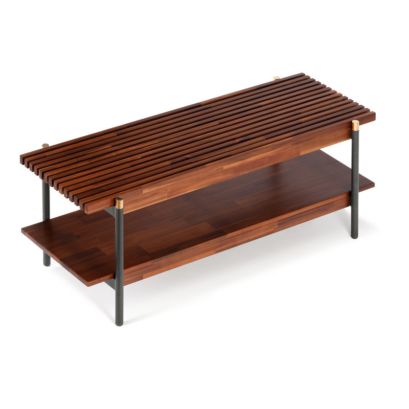 Solid Wood Storage Bench