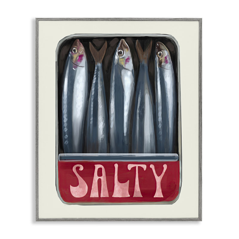 Art de canettes salées par Daphne Polselli, Estampe numérique Farmhouse, H 20 po x l 16 po