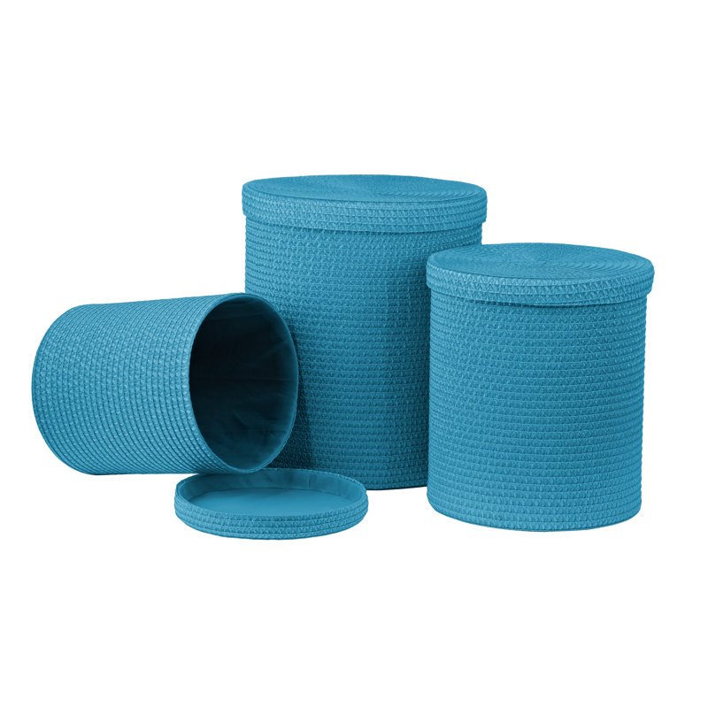 Plastic Laundry Set, Turquoise