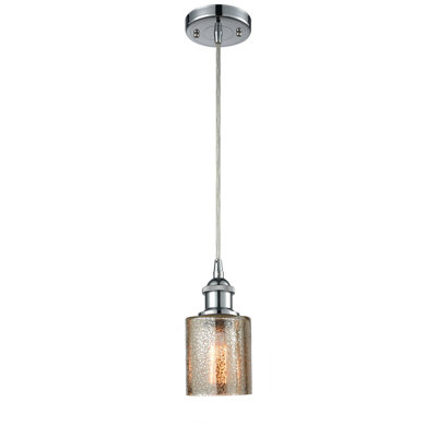 Luminaire suspendu cylindrique 1 lumière Leilani