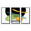 Minimal Retro Abstracts I - ensemble d'art moderne sur toile encadrée moderne de 3-385563247-385563243