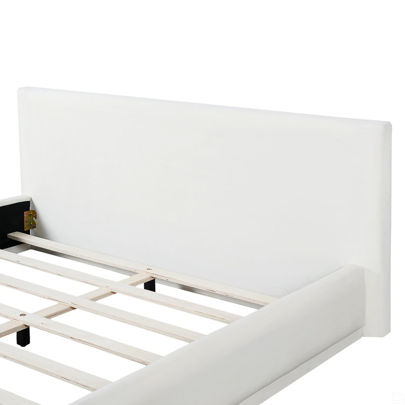 Upholstered Bed, Queen Size, Queen
