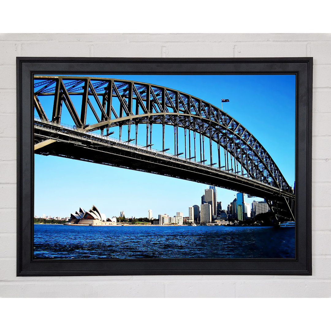 Gerahmter Fotodruck Sydney Harbour Bridge Day Time