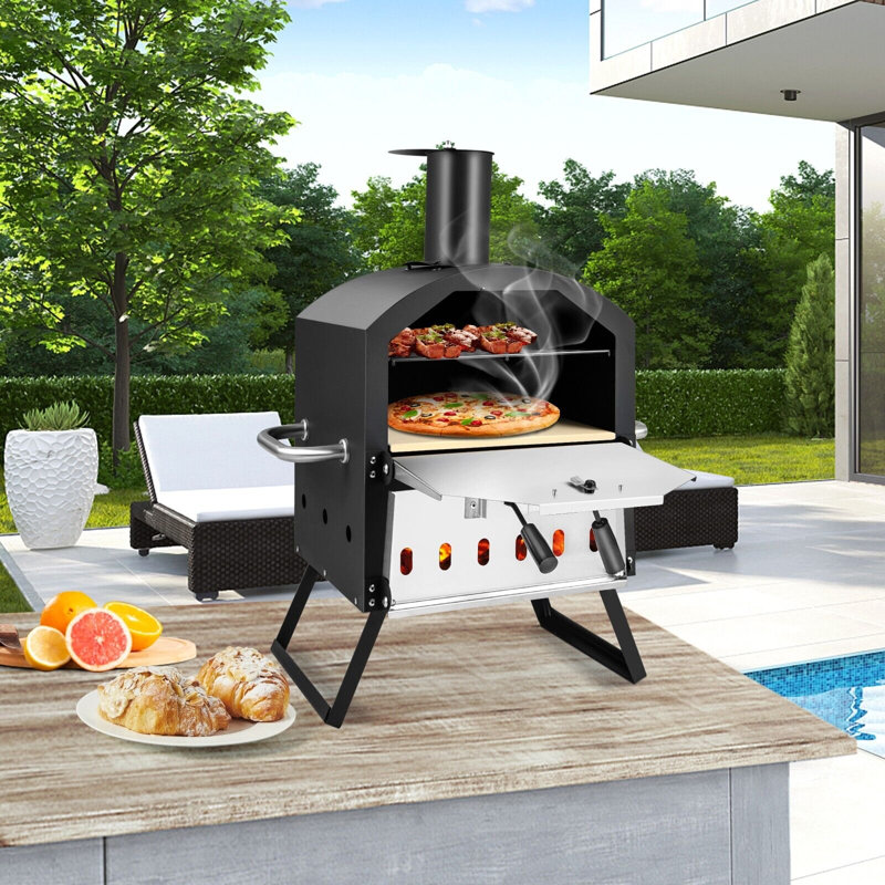Dakota Fields Breux Countertop Pizza Oven