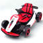 Kart 24V 7AH Big Kids Vortex Edition avec roues avant EVA, lumières, musique