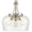Latrell 3 - Light Brushed Nickel Unique/Statement Pendant
