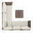 Fresnes 4 - Person Patio Conversation Set with Cushions-141946615