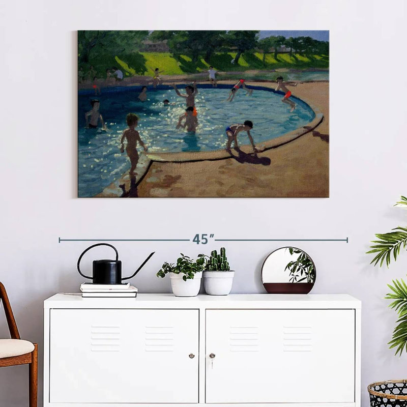Sireci Swimming Pool 1999, 26" H x 39" W