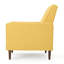 Fauteuil inclinable manuel capitonné à boutons-1758707550