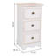 Sandbach 31cm W Bedside Table