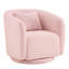 Fauteuil pivotant rembourré Boucle-98666143