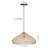 1-Light Rattan Hanging Ceiling Chandelier Fixture-1662268216