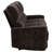 Trask Dark Brown Reclining Sofa