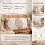 Beige Lumbar Cushion-847501211-847501205