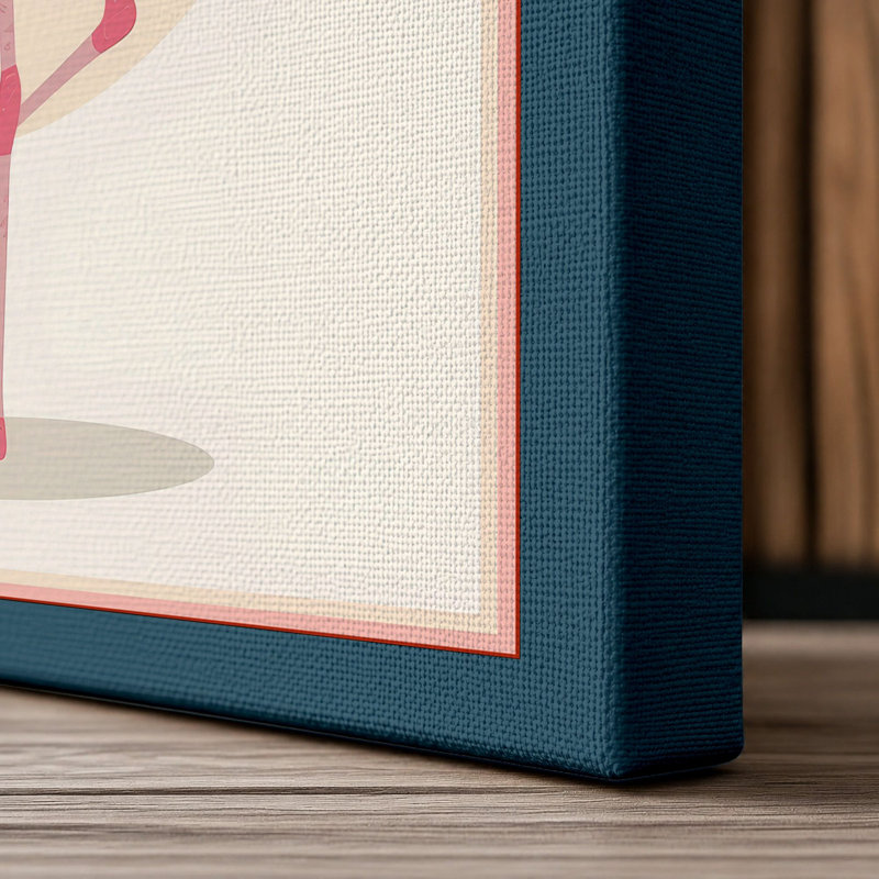 Print, 18x12 - 45.7 x 30.5 cm, Teal Border