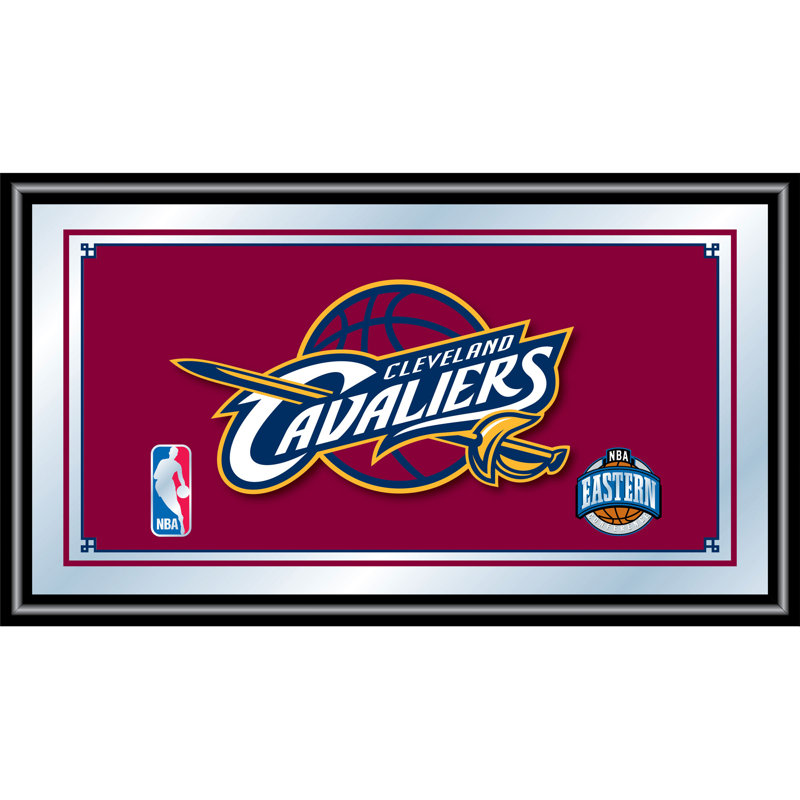 NBA-impression d’art graphique sur toile encadrée, Cavaliers de Cleveland