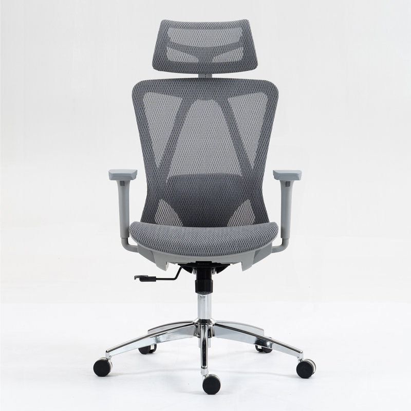 Chaise de bureau haut dossier en filet: 8360HW-GR