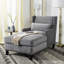 Higdon Velvet Chaise Lounge-1225630898