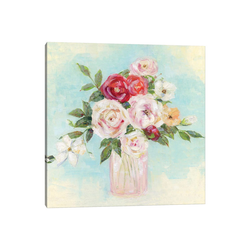 Arrangement Of Spring I, Wrapped Canvas, No Mat, 48" H x 48" W x 1.5" D