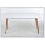 Table extensible polyvalente pour la salle à manger, le bureau et le café, avec plateau en panneau de fibres à densité moyenne durable et conception extensible-758052345-758052348-758052351