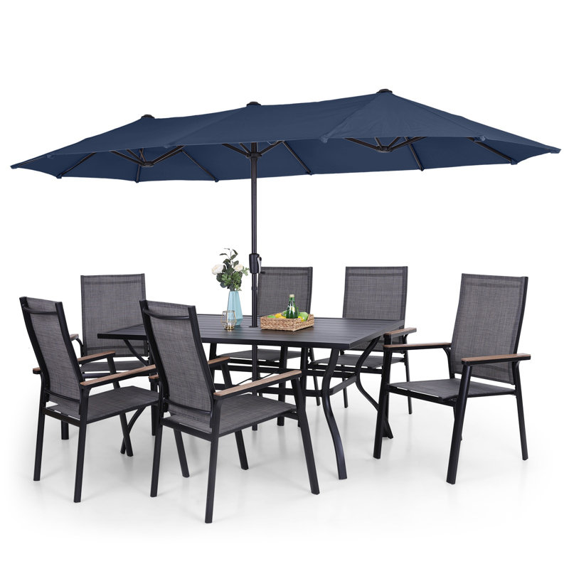 6 - Person Patio Dining Set with