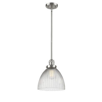 Montrose Single Light Glass Dimmable Pendant