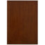 Walnut Curio Cabinet With Mirrored Back, Adjustable Tempered Shelves & Lighting System Corner Lights, Backing Panel