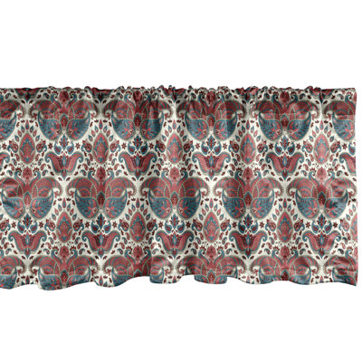 Ensemble de 2 cantonnières Ambesonne Paisley