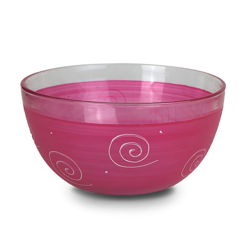 Bol péruvien Splendor Byrl 6 po, H 3 po x l 6 po, Rose