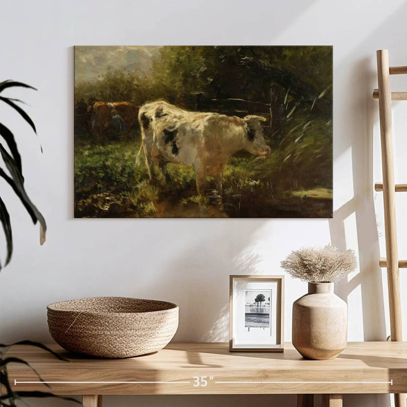 Brampt Simple Cow, 16" H x 24" W