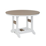 Berlin Gardens Garden Classic Regular Top With White Base Round Counter Height Table