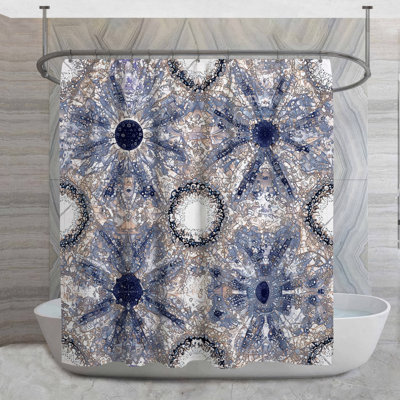 Rideau de douche Snowflakes