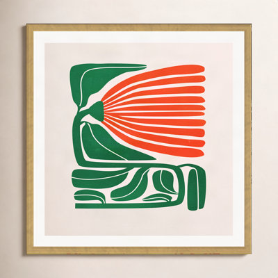 Udaya "Ferns Les Fleurs Flow" Print