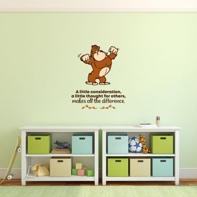 Text & Numbers Wall Decal