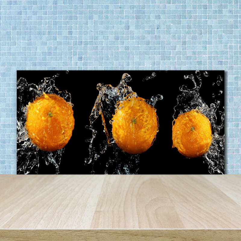 50cm W x 100cm L Glass Peel and Stick Panel